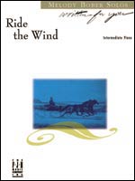 Ride the Wind-Intermediate Piano piano sheet music cover